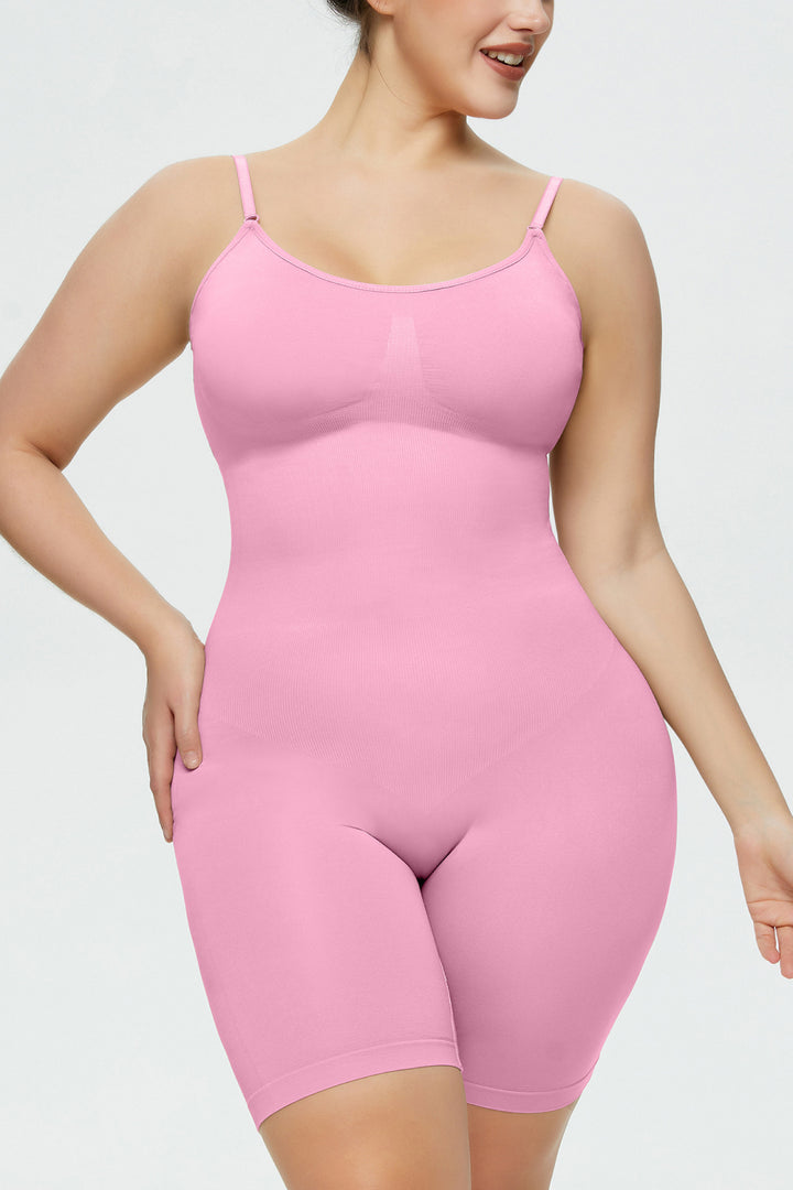 Full Size Spaghetti Strap Shaping Romper Lingerie & Nightwear