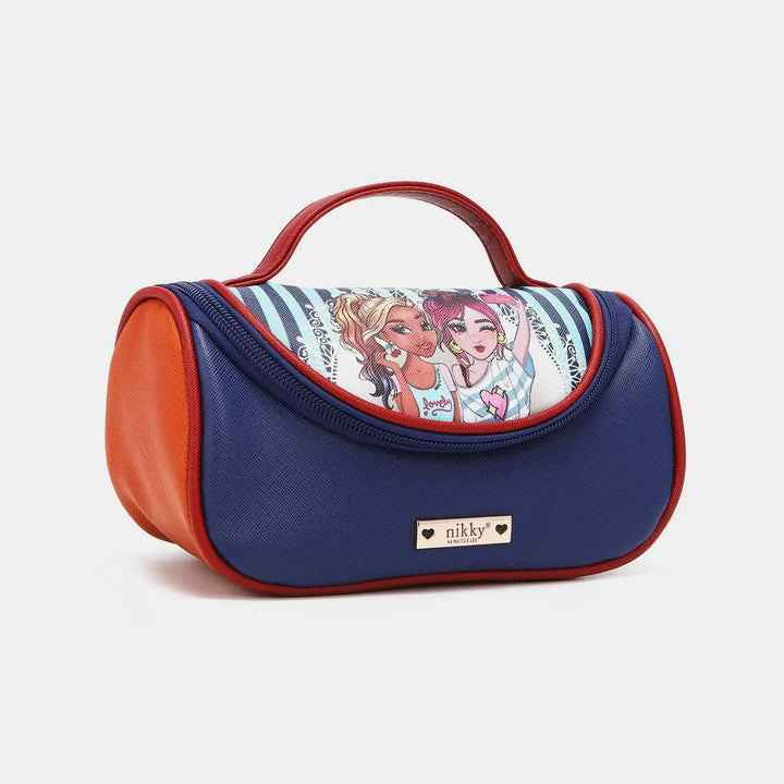 Nicole Lee USA Nikky Contrast Makeup Bag Accessories