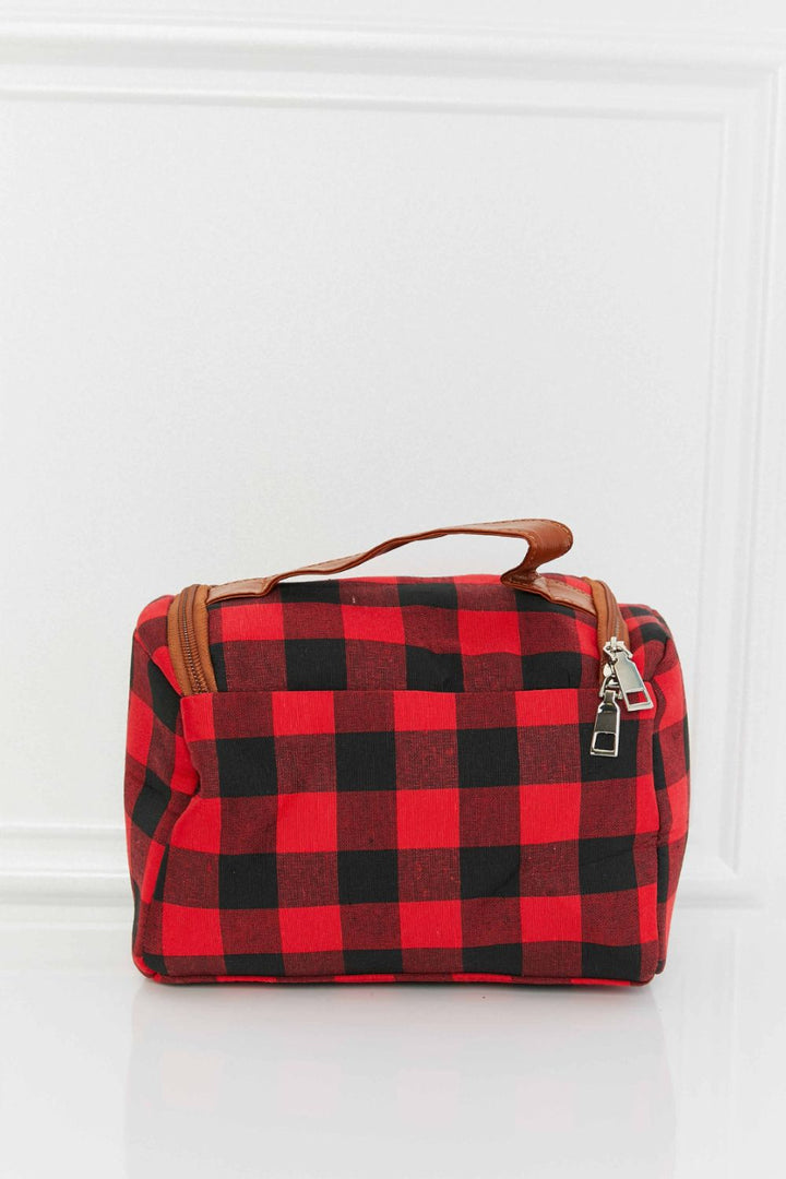 Printed Makeup Bag with Strap Accessories