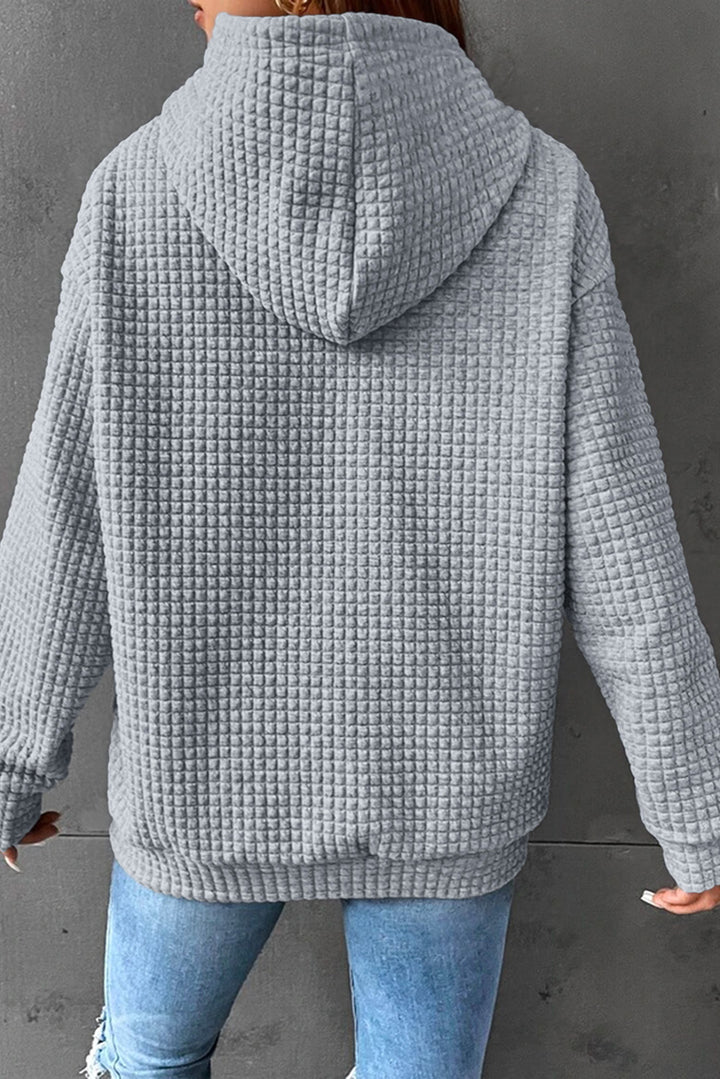Pumpkin Face Graphic Drawstring Hoodie with Pocket 