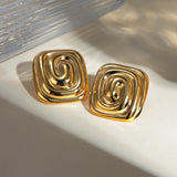 Stainless Steel Stud Earrings 