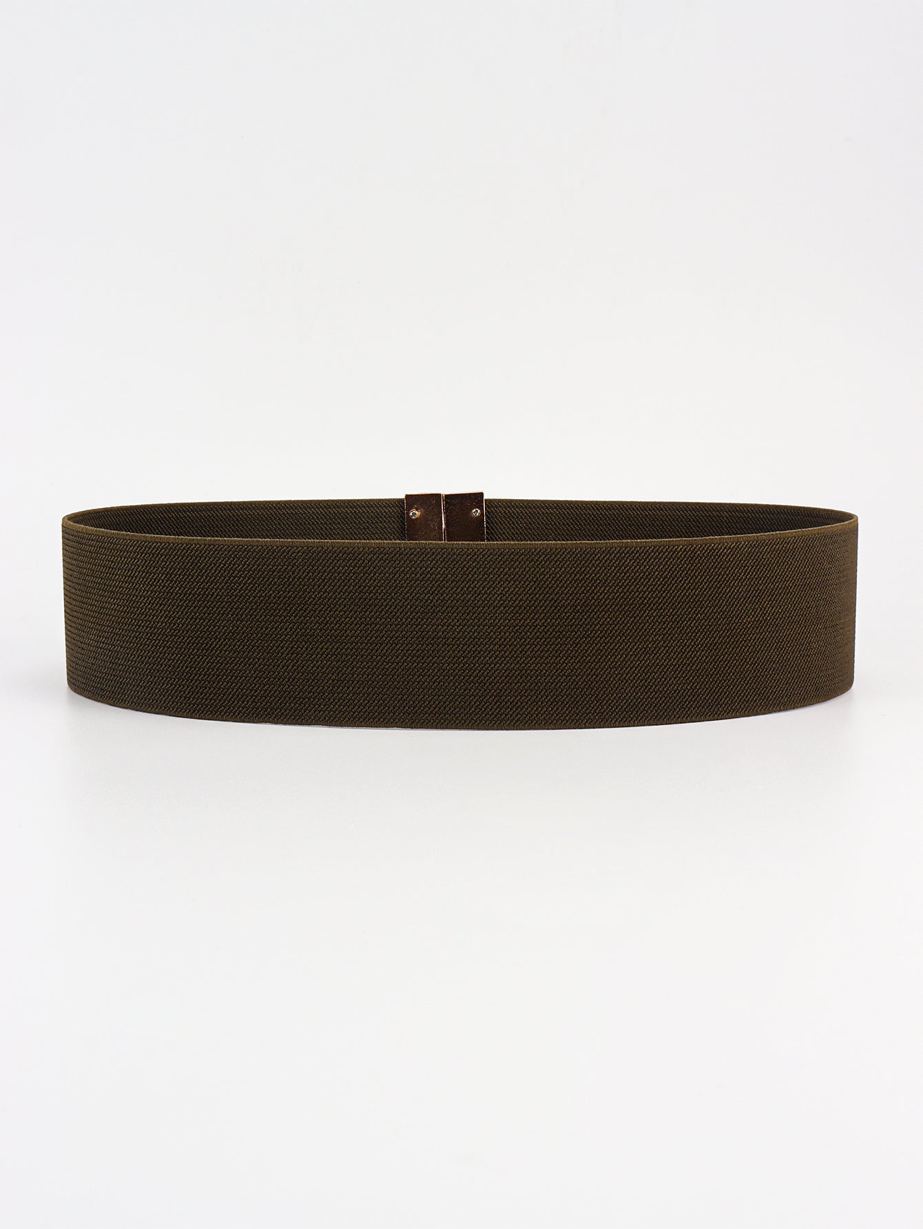 Alloy Buckle Elastic Belt 