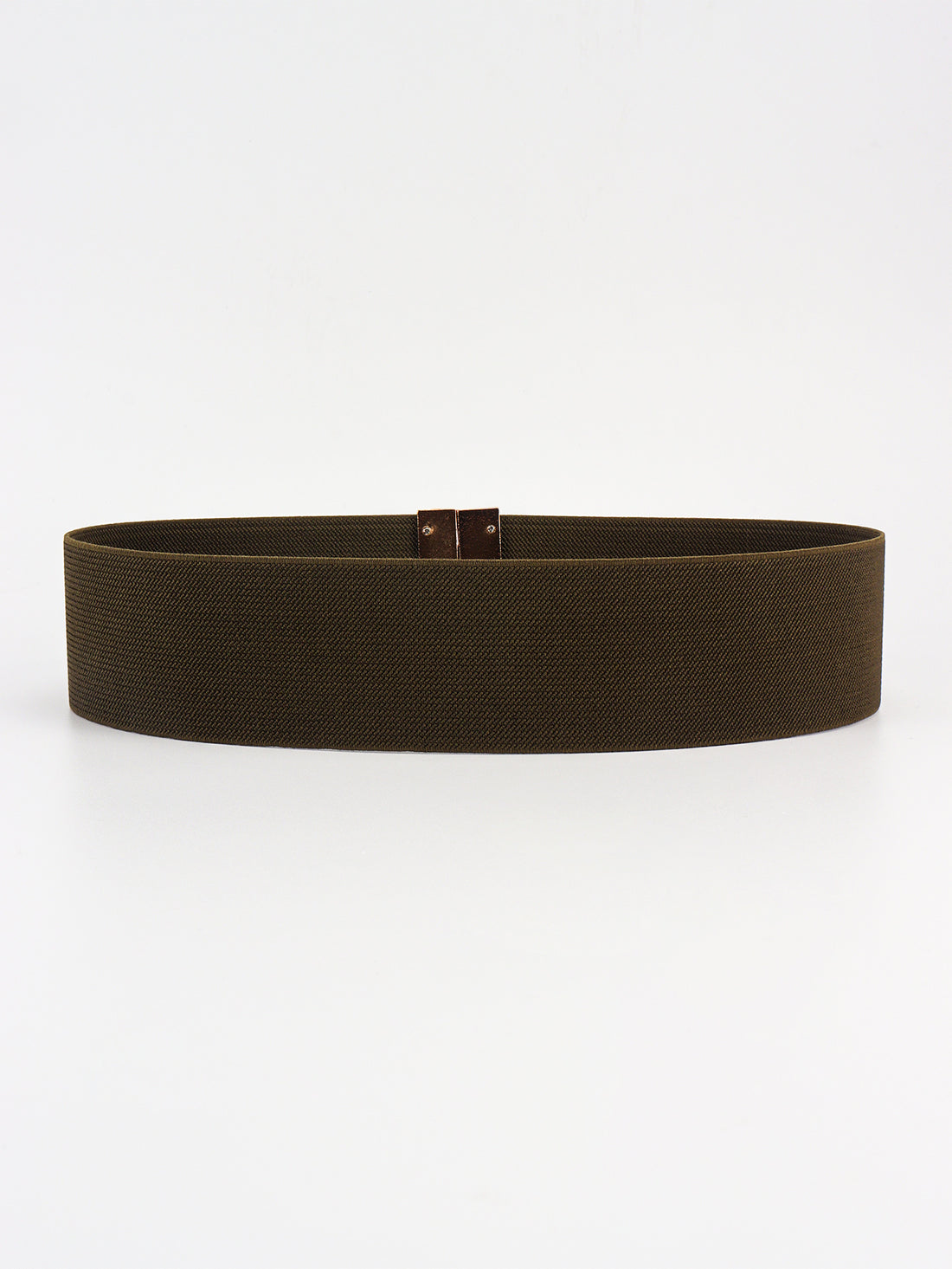Alloy Buckle Elastic Belt 