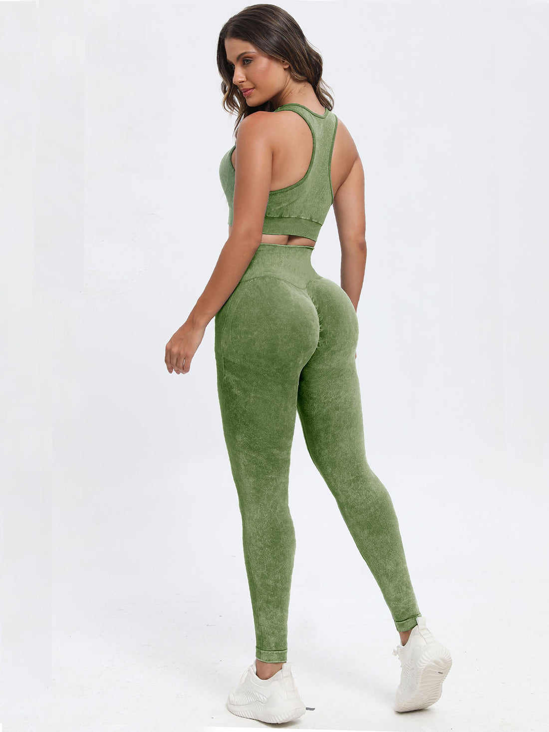 Scoop Neck Wide Strap Top and Pants Active Set 