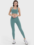 Millennia Square Neck Wide Strap Active Tank 