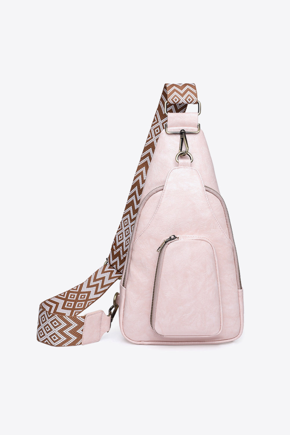 Adored Take A Trip PU Leather Sling Bag 