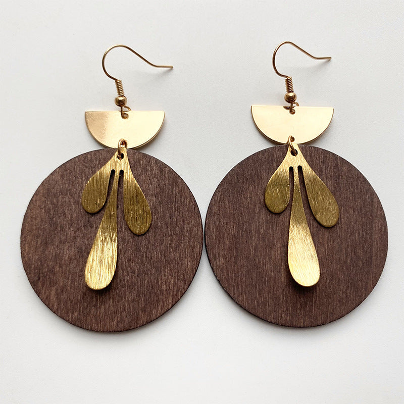 Geometric Drop Earrings 