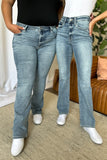 Judy Blue Full Size Medium Rise Bootcut Jeans 