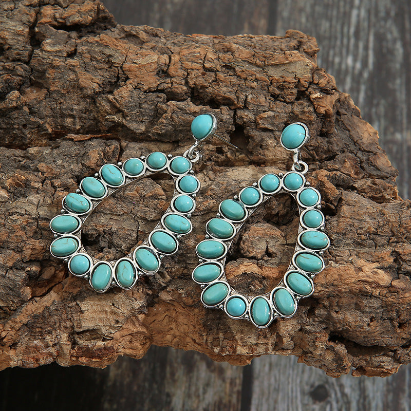 Artificial Turquoise Earrings 