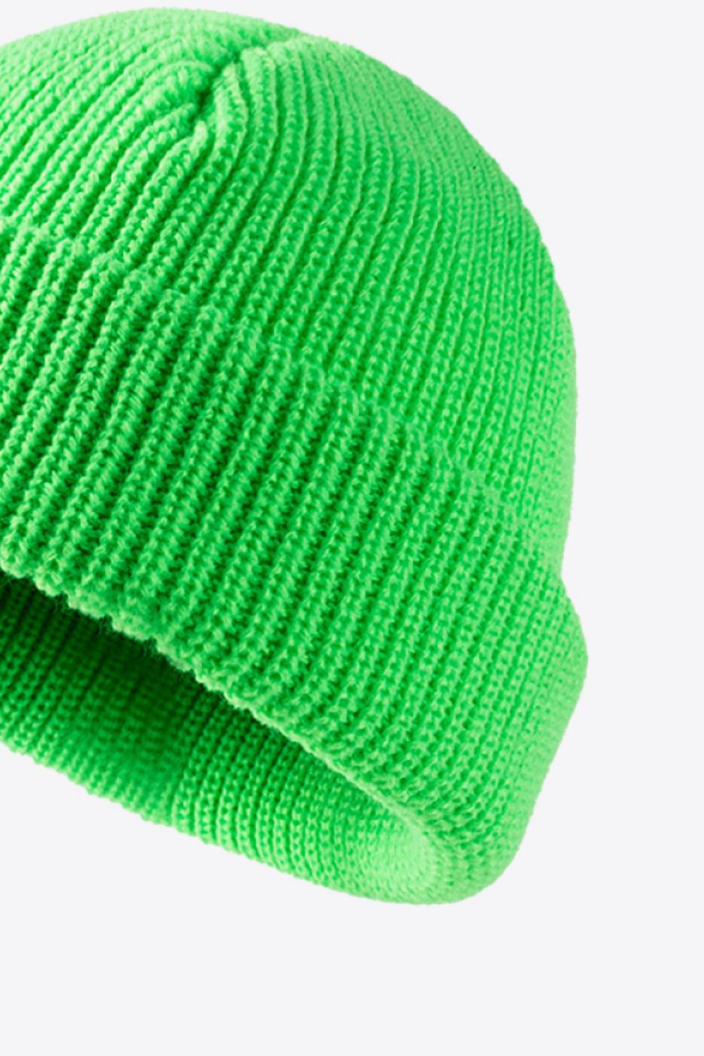 Calling For Winter Rib-Knit Beanie 