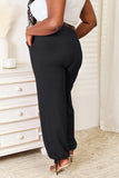 Basic Bae Full Size Soft Rayon Drawstring Waist Pants with Pockets 