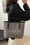 Bow Trim Polyester Tote Bag 