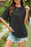 Lovelet Round Neck Half Sleeve T-Shirt 