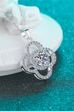 1 Carat Moissanite 925 Sterling Silver Necklace Accessories