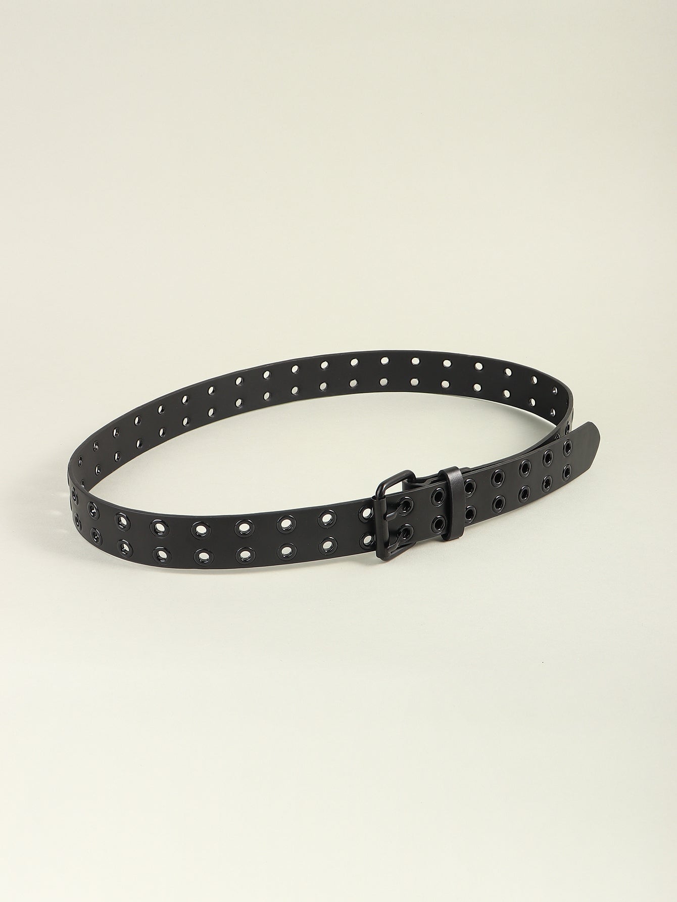Grommet PU Leather Belt 