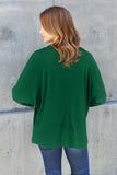 Double Take Full Size Round Neck Long Sleeve T-Shirt 