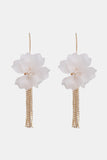 Flower Shape Acrylic Dangle Earrings 