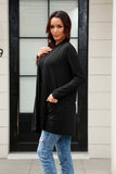 Basic Bae Full Size Open Front Long Sleeve Cardigan with Pockets 