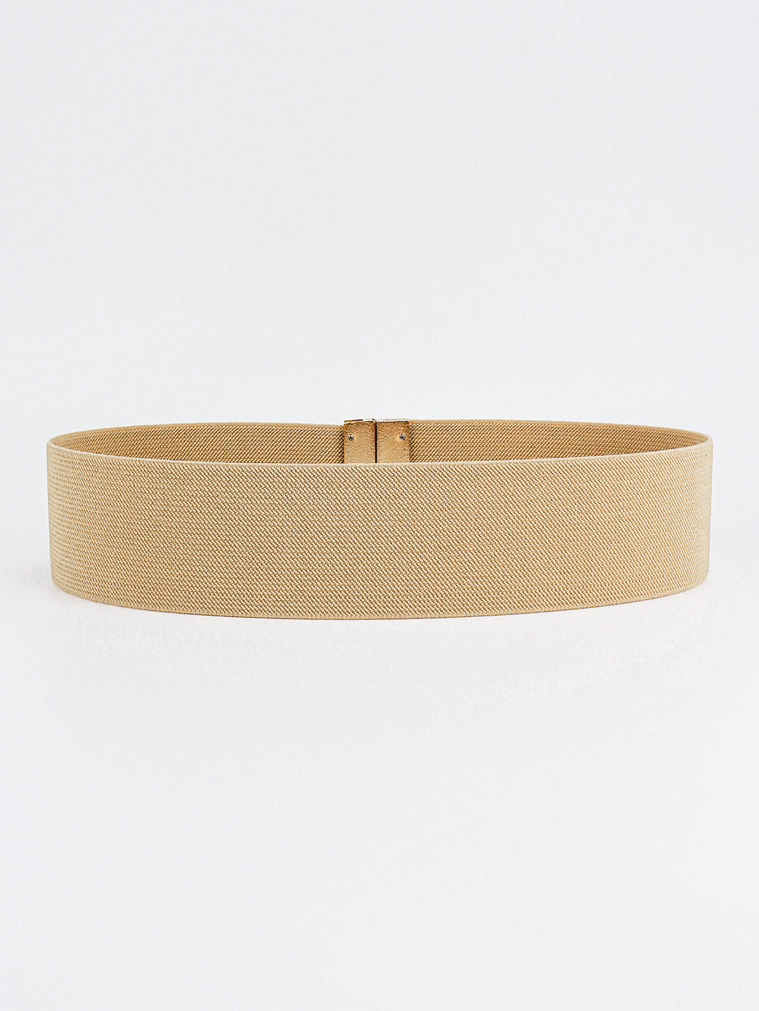 Alloy Buckle Elastic Belt 