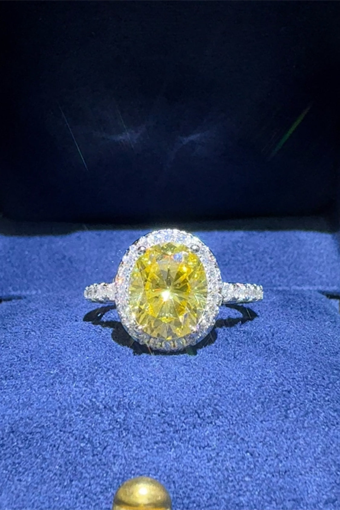 3 Carat Moissanite 925 Sterling Silver Ring Accessories