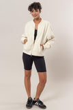 HYFVE Baseball Collar Zip Up Long Sleeve Jacket 