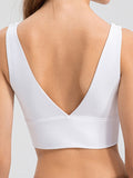 Scoop Neck Wide Strap Active Tank 