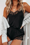Lovelet Lace Detail Cami and Shorts Lounge Set 