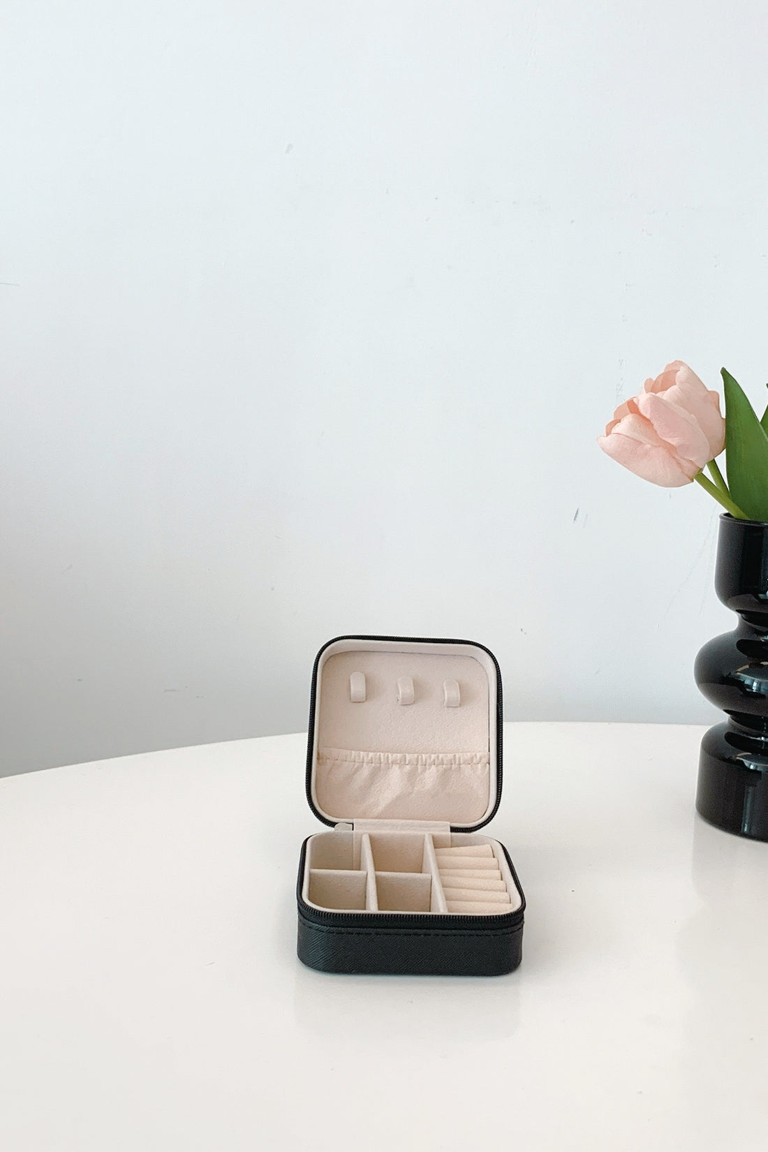 PU Leather Square Jewelry Box 