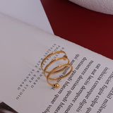Titanium Steel Wrap Ring 