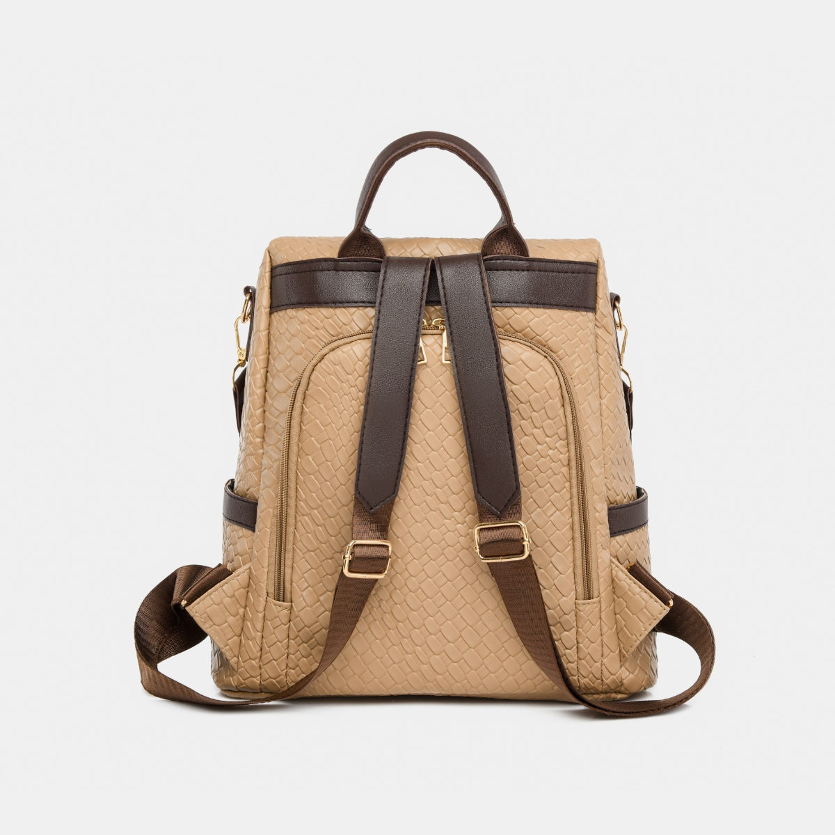 PU Leather Backpack Bag 