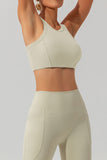 Round Neck Racerback Active Tank 