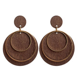 Geometric Drop Earrings 