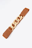 Chain Detail Elastic Belt 