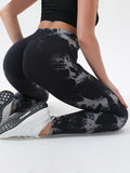 Tie-Dye High Waist Active Leggings Active wear