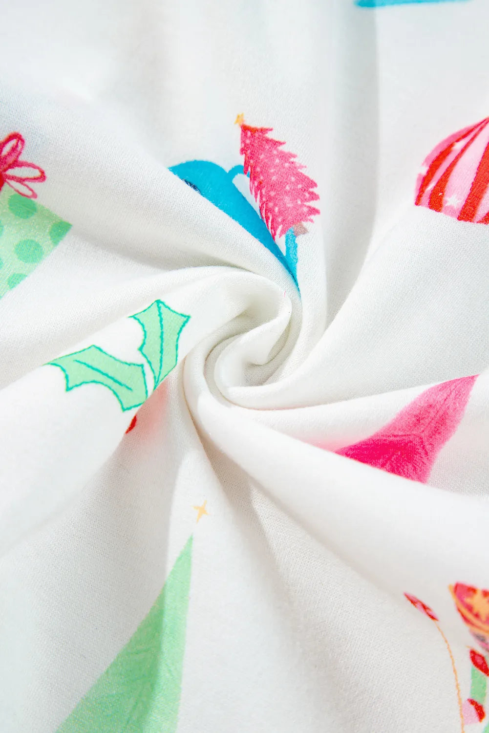 Printed Short Sleeve Top and Shorts Lounge Set Lingerie & Nightwear