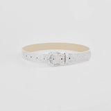 Sequin PU Leather Belt 