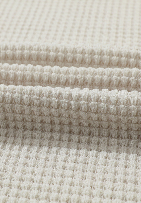 Mock Neck Lace Long Sleeve Top 