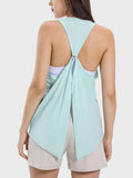 Millennia Round Neck Wide Strap Active Tank 