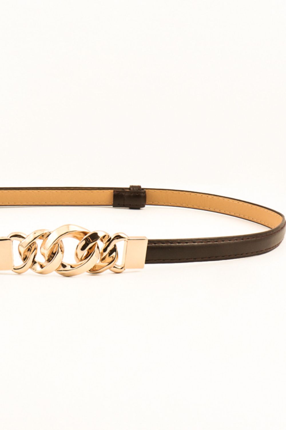 PU Skinny Belt 