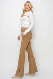 RISEN Bailey Full Size High Waist Side Slit Flare Jeans 