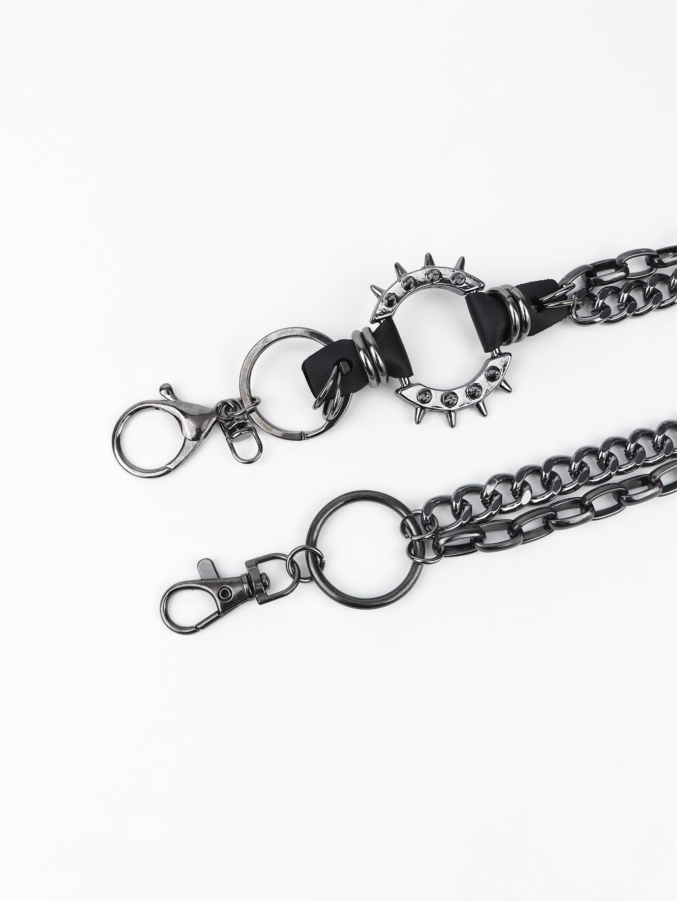 Punk Aluminium Chain Belt 
