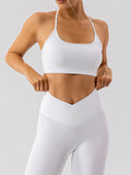Spaghetti Strap Active Bra 