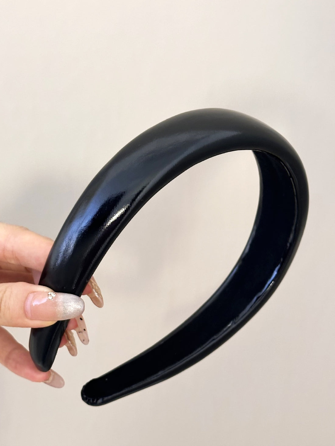 PU Leather Wide Headband 