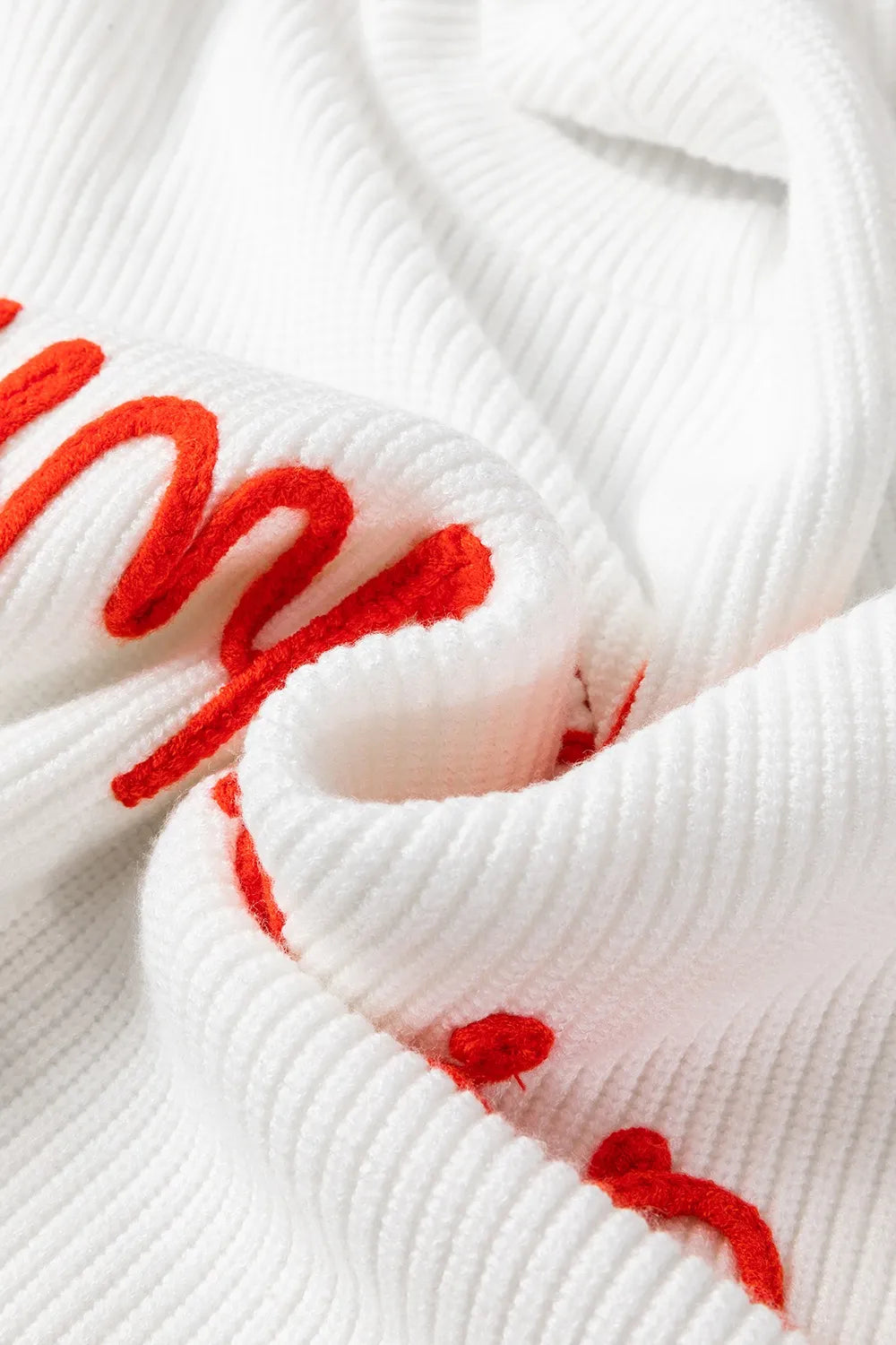 HELLO PUMPKIN Round Neck Long Sleeve Sweater 