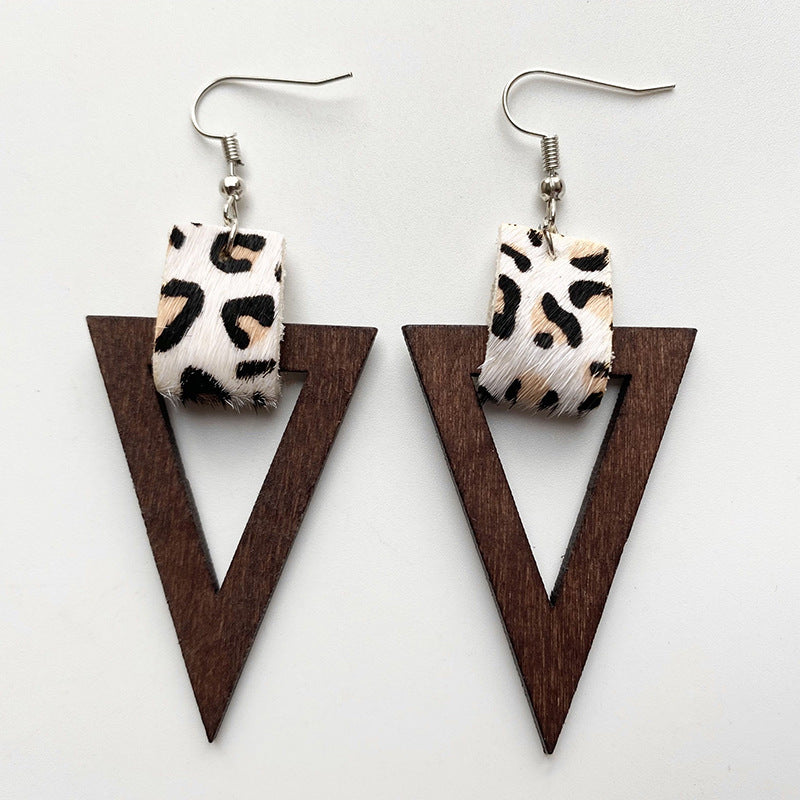 Geometric Drop Earrings 