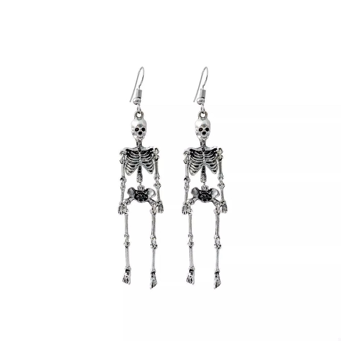 Halloween Skeleton Dangle Earrings 