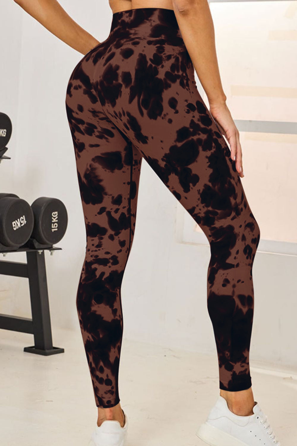 Tie-Dye High Waist Active Leggings 