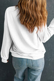 Pumpkin Graphic Long Sleeve Sweatshirt 