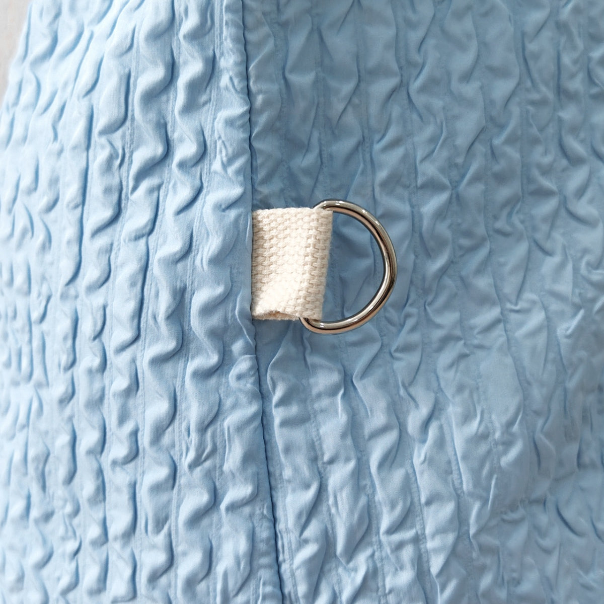 Textured Nylon Travel Bag 