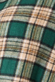 Mandy Plaid Collared Neck Long Sleeve Shirt 